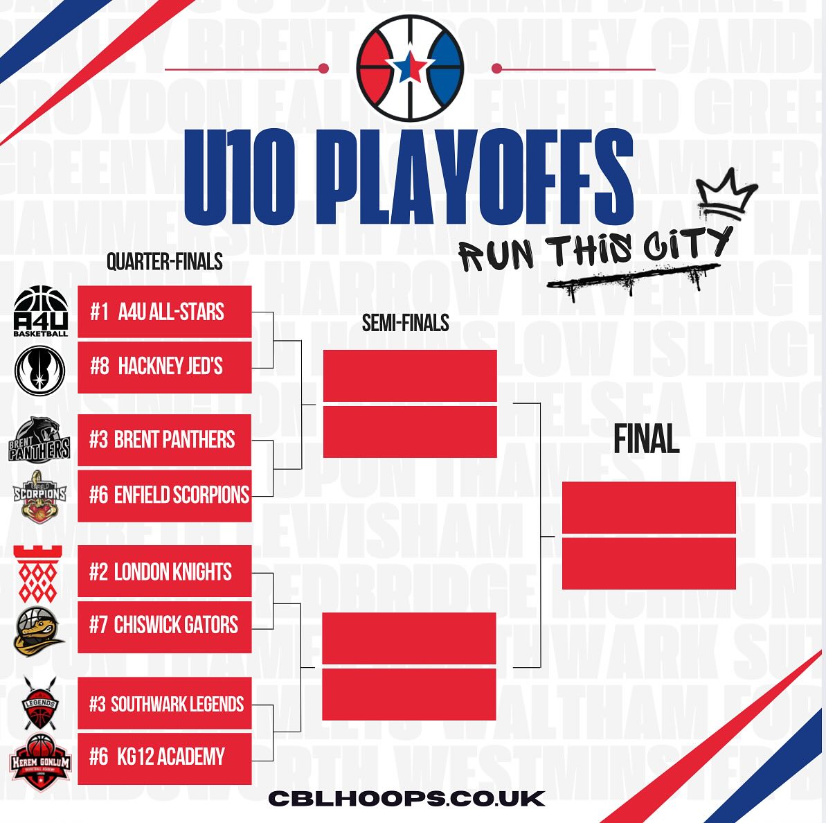 Best time of the year…PLAYOFF BASKETBALL! Congrats to all teams who have qualified for the postseason- now it’s time to get down for the crown! Support these young stars - they hold our future! 🏀🔥👑#CBLhoops #tomrrowsstarsplaytoday